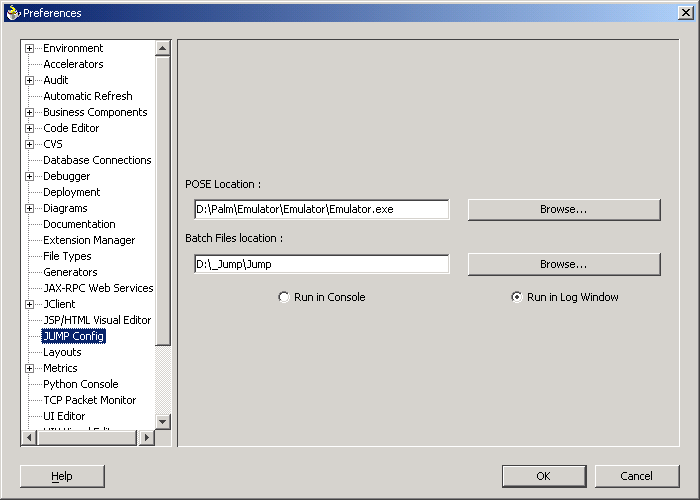 Config Panel